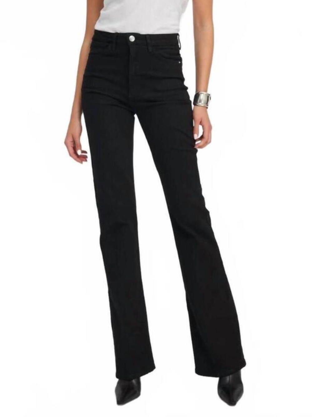 SPRWMN micro flare denim jean black size 27